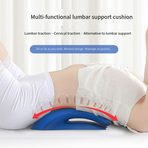 마사지 베개 척추 관리 베개 폴리우레탄 목 스트레처 목과 어깨 이완 베개 - Product Image 1