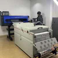 Imprimante rouleau à rouleau 2 têtes I3200 Machines d'impression automatiques en poudre Imprimante 60cmDtf