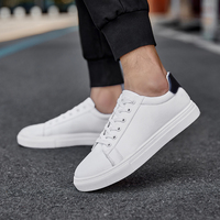 OEM/ODM Baskets décontractées blanches, design gratuit, semelle en caoutchouc, lacets en mesh, chaussures de sport pour hommes - pour l'hiver, directement des fabricants chinois
