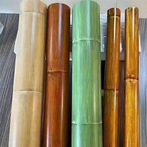 Tube en aluminium de <span class=keywords><strong>bambou</strong></span> pour usage extérieur Panneau de <span class=keywords><strong>toit</strong></span>-rideau Tuiles de toiture Profilé de <span class=keywords><strong>pergola</strong></span> Matériaux de construction en métal - Product Image 2