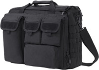 Sac à main tactique multifonctionnel pour homme BSCI personnalisé de 17 pouces, sac de pilote, sac à bandoulière pour ordinateur portable