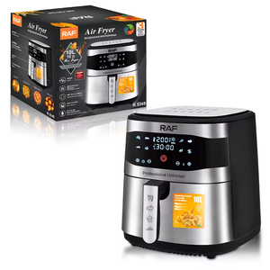 Friteuse à air numérique électrique sans huile de grande capacité avec écran LCD, intérieur en acier inoxydable 8L - Product Image 4