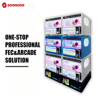 FANCY BLOCK Mystery Lucky Custom Logo High Quality Mega Multi-Player Universal Plug Metal Arcade Game Machine for Arcade Centers