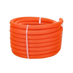 Factory Direct Shipping OEM Heat Resistant Corrugated Tube Plastic Pipe PVC Electrical Conduit Flexible Hose