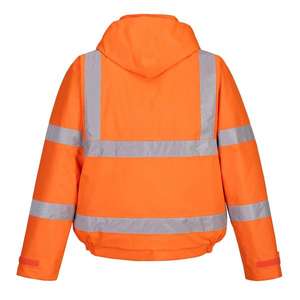 PORTWEST - S463ORRS <b>Hi</b>-<b>vis</b> <b>orange</b> bomber <b>jacket</b> - EAN 5036108271245 <b>HI</b>-<b>VIS</b> WORKWEAR - Product Image 2