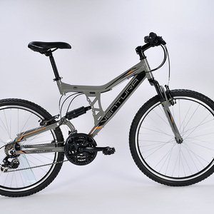 Vélo de montagne en alliage avec fourche en acier à 24 vitesses et pédale ordinaire - Product Image 2