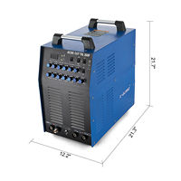 Máquina de Solda a laser 200A AC / DC PERUCA Inversor De Solda Mig Tig MMA + Equipamento de Corte Plasma de Alumínio