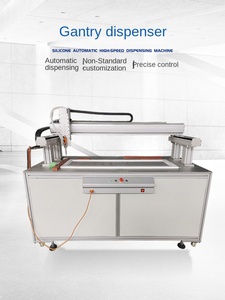 Dispensador automático de resina adhesiva epoxi con pegamento de alta precisión, dispensador de máquina de líquido doble de resina epoxi - Product Image 6