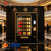 Distributeur automatique de boîtes mystères intelligentes, kiosque de luxe pour cadeaux surprise avec structure en tôle