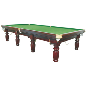 Table de billard snooker en bois massif sur mesure SZX 12 pieds avec poches en cuir et <span class=keywords><strong>feutre</strong></span> de laine de qualité professionnelle - Product Image 3