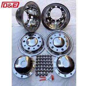 Centre de roue pour camion/<span class=keywords><strong>remorque</strong></span>, 22.5 pouces, en acier inoxydable, PCD, 285.75/335mm - Product Image 2