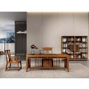 Nouveaux produits bureau en bois de style chinois mobilier commercial moderne bureau en bois de style chinois exécutif moderne - Product Image 5