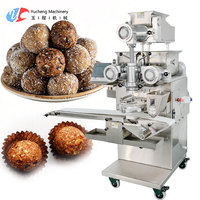 Nouvelle machine à encruster les boules énergétiques multi-remplissages 220V, formage automatique continu, haute capacité, fabrication industrielle de snacks