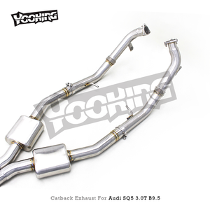 Sistema de <span class=keywords><strong>escape</strong></span> de coche con válvula deportiva automática para <span class=keywords><strong>Audi</strong></span> <span class=keywords><strong>SQ5</strong></span> 3,0 T 2019-2023, silenciador de <span class=keywords><strong>escape</strong></span>, tubo de <span class=keywords><strong>escape</strong></span> Catback de titanio - Product Image 4