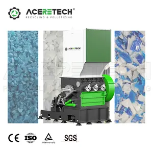 Fabbrica affidabile 500-1000 kg/h rifiuti di plastica sistema di frantumazione film plastici frantoio macchina GE500/700