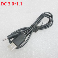 Cable de Alimentación Bxon de 1M 3A USB 2.0 a 3.0*1.1mm con Conector de Barril de 5 Voltios CC