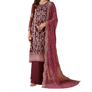 Vestido formal de cantidad a granel diseñado con costuras finas, textura transpirable cómoda, perfecta para uso en fiestas o negocios - Product Image 1
