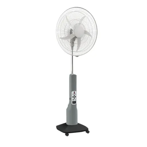 Oem Merk 12V Batterij Oplaadbare Stand Ventilator Met 9 Snelheden Passen