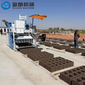 Máquina de fabricación de ladrillos de hormigón FL10-15 totalmente automática, sin placa de soporte móvil, con opción de personalización para exportación. - Product Image 2
