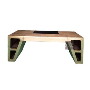 Havacılık mobilya masası ofis tasarımcı el yapımı alüminyum masası lüks yönetici eski metal uçak kanat masası ev eşyaları dekor - Product Image 3