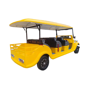 Autobús Turístico Clásico Parison de 8 Plazas, Color Amarillo, con Caja de Transporte, Nuevo, en Venta - Product Image 3