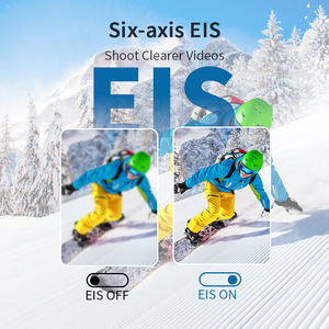 Caméra d'<span class=keywords><strong>action</strong></span> miniature B08Pro étanche avec fonction Wi-Fi, télécommande en option, stabilisation d'image six axes, format vidéo MOV, tactile - Product Image 4