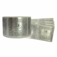 Étiquette d'écriture personnalisée de luxe noire mate estampage à chaud en relief doré autocollant de bouteille de vin étiquette de vin en relief 3D