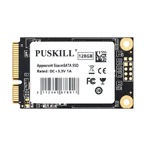 PUSKILL ssd mini sata 256gb 128gb 64gb MSATA SSD512gbソリッドステートドライブ