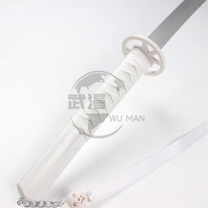 Espada de Cosplay de <span class=keywords><strong>Bleach</strong></span>, <span class=keywords><strong>Rukia</strong></span> Kuchiki, Sode No Shirayuki, Katana sin Afilar, Zanpakuto, Artículo Coleccionable de Anime - Product Image 4