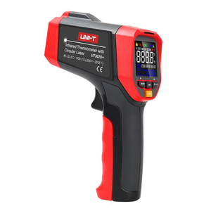 جهاز قياس درجة الحرارة بالأشعة تحت الحمراء UNI-T UT302A+ وUT302C+ وUT302D+ بدون تلامس مع شاشة LCD وإضاءة خلفية ومؤشر ليزر، مصنوع من البلاستيك، متاح بنظام OEM وODM - Product Image 5