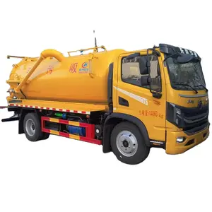 Новый Подержанный грузовик Dongfeng Huashen T3 10CBM для всасывания сточных вод вакуумный грузовик для всасывания сточных вод в продаже