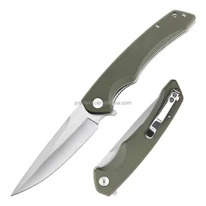 2024 New Pocket Knife Navajas Tactical G10 Knives Hunting Survival Tactical Folding Camping Knife For Outdoor