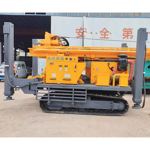 350 Meter Volledig Hydraulische Rupsbanden Waterputboorinstallatie Diesel voor Huis Boerderij Nieuwe Versnellingsbak Pomp Boorhamer - Product Image 6