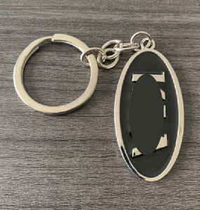 พวงกุญแจคาราบิเนอร์สำหรับรถยนต์พวงกุญแจโลหะสังกะสีเคลือบหลากสีสำหรับส่งเสริมการขายโลโก้ - Product Image 3