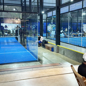 Pista de Pádel Exterior para Uso en Clubes, Estructura de Acero con Cristal Panorámico, Fabricante de Pistas de Pádel - Product Image 4