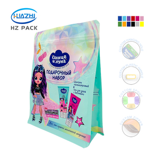 Tùy chỉnh mỹ phẩm đáy phẳng bao bì túi cho xà phòng lỏng dầu gội nước hoa bao bì mẫu mỹ phẩm gói bao bì - Product Image 6