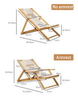 Chaise de plage pliable personnalisable avec logo, en toile Oxford, pour camping, pique-nique, jardin, extérieur, bain de soleil, terrasse en bois