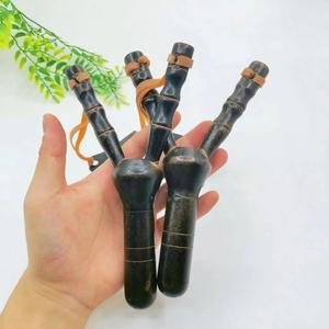 新人気キッズラバーバンドパチンコ屋外パチンコおもちゃ竹パチンコ - Product Image 6