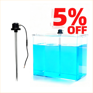 Sensore di Livello Liquido Capacitivo DF341 RS232 RS485 0-5V 4-20mA LoRaWAN 4G a Corto Raggio da 10cm a 70cm per Carburante e Acqua - Product Image 1