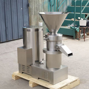 Industrial Vertical Split Colloid Mill Peanut Butter Chili Peppers Cocoa Beans Almonds Walnuts <b>Soybeans</b> Grinding Machine - Product Image 5
