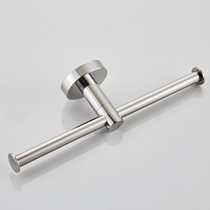 Portarrollos <span class=keywords><strong>de</strong></span> papel higiénico <span class=keywords><strong>de</strong></span> acero inoxidable 304 <span class=keywords><strong>de</strong></span> doble cabezal minimalista moderno para el hogar, cocina y baño, diseño transfronterizo - Product Image 5