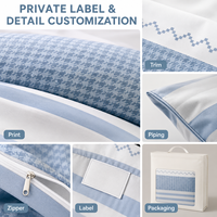 Fabricant en gros de parures de lit personnalisées OEM ODM – Motif, couleur, taille et logo personnalisables – Housse de couette, drap, taie d'oreiller