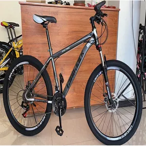 Freni a doppio disco a velocità variabile per adulti telaio rigido bici Vintage bici Upland biciclette ciclo da donna in acciaio ad alto tenore di carbonio 26 "26 pollici