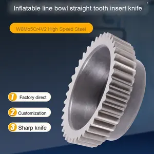 Dairesel koni kase eklemek 30-50 derece basınç açısı 75 iç diş kesici düz diş ekleme dönüm aracı OEM - Product Image 5