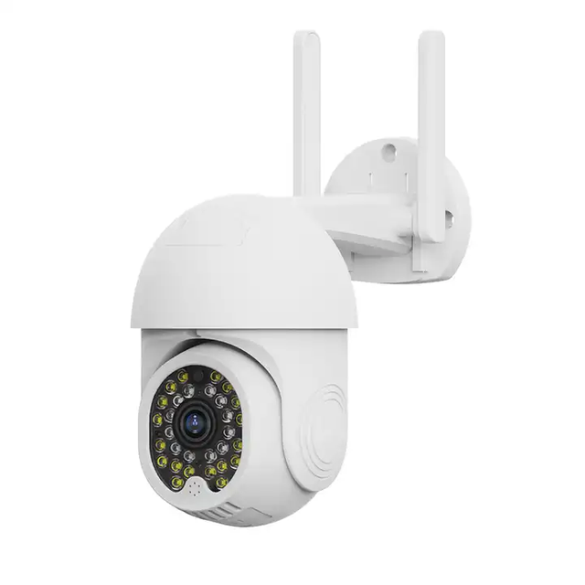 V380 360 Degree Not Blind PTZ WIFI Camera with Two-way Audio Vision Motion Detection Smart Alert Network Camera