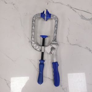 Outil de table portable en métal, <span class=keywords><strong>étau</strong></span> de charpentier, pince de verrouillage, type C, menuiserie, soudure, pince à face - Product Image 1