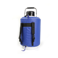 Petit récipient d'azote liquide de 6 litres pour insémination artificielle de porcs réservoir de sperme de vache sperme congelé