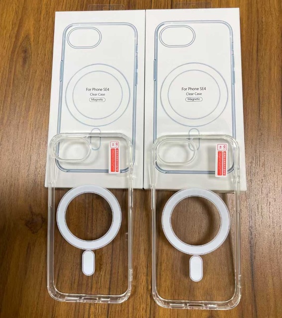 Clear Acrylic Soft TPU Glossy Phone Case for iPhone 16 15 14 13 12 11 Pro Max Magnetic Cell Phone Cover for iPhone 16E