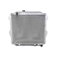 Radiateur thermostatique tout aluminium personnalisé avec réservoir d'eau pour Toyota Land Cruiser 80 SERIES, état neuf avec garantie d'un an