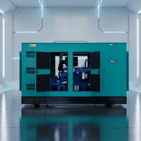 Generator Diesel Genset Pengatur Tegangan Otomatis 20KW 50kW 160kW Silent Berpendingin Air Alternator Tanpa Sikat